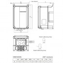 Przemiennik częstotliwości 3-fazowy 5,5 kW 400V AC Delta Electronics VFD13AMS43MFSAA